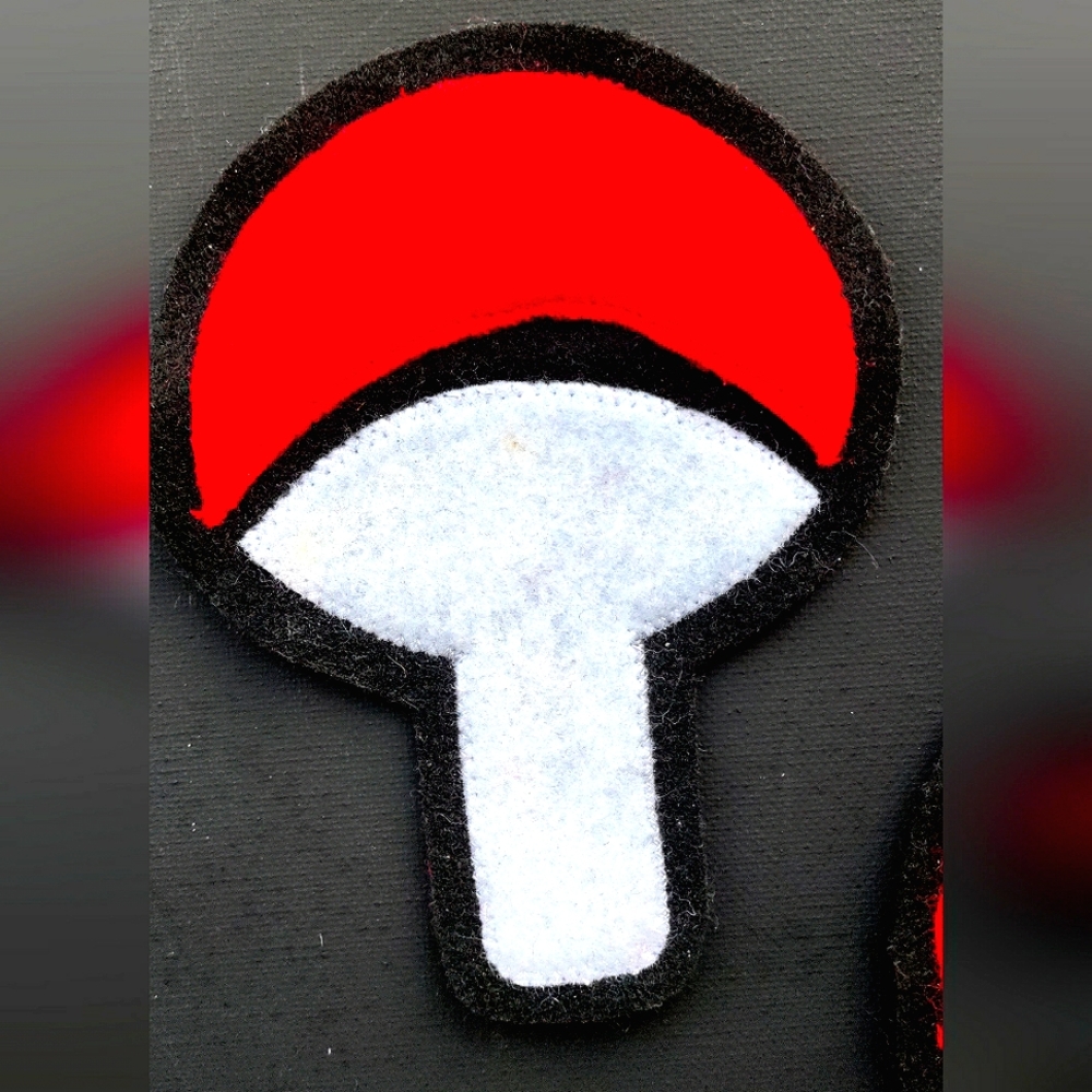 NEW (1) Naruto Patch/Emblem/Logo/Appliqué! Large 5.5" x 4". Sew-On or Iron-On.